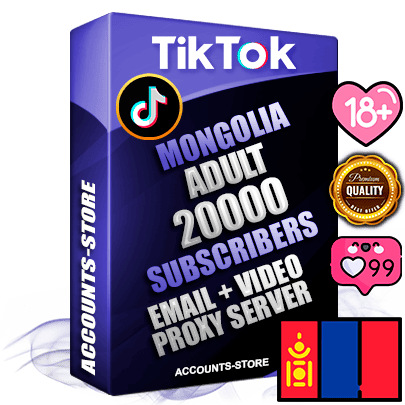 Professional Mongolian PREMIUM TikTok accounts of manual registration and farming for the ADULT niche with high trust history profile photos and videos — fully themed and optimized for ADULT advertising and promotion — 20000 niche-related live active subscribers 2018–2022 registration years Verified Email (included) + Cookie JSON for secure import and login to the account + User Agent + high-quality content filling (profile photo banner and videos). Fully ready for targeted campaigns and ad launches from any country. Perfectly holds ads without bans. Ideal for any earning schemes affiliate promotions and marketing projects. Quality unlimited IPv4 proxy server included. Professional Mongolian PREMIUM TikTok accounts of manual registration and farming for the ADULT niche with high trust history profile photos and videos — fully themed and optimized for ADULT advertising and promotion — 20000 niche-related live active subscribers 2018–2022 registration years Verified Email (included) + Cookie JSON for secure import and login to the account + User Agent + high-quality content filling (profile photo banner and videos). Fully ready for targeted campaigns and ad launches from any country. Perfectly holds ads without bans. Ideal for any earning schemes affiliate promotions and marketing projects. Quality unlimited IPv4 proxy server included.