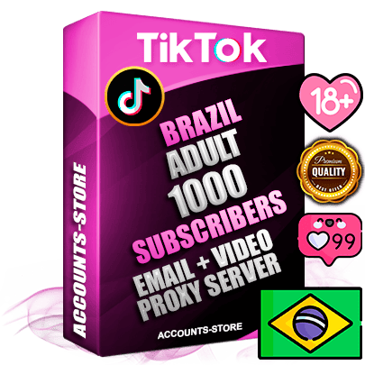 Professional Brazilian PREMIUM TikTok accounts of manual registration and farming for the ADULT niche with high trust history profile photos and videos — fully themed and optimized for ADULT advertising and promotion — 1000 niche-related live active subscribers 2018–2022 registration years Verified Email (included) + Cookie JSON for secure import and login to the account + User Agent + high-quality content filling (profile photo banner and videos). Fully ready for targeted campaigns and ad launches from any country. Perfectly holds ads without bans. Ideal for any earning schemes affiliate promotions and marketing projects. Quality unlimited IPv4 proxy server included. Professional Brazilian PREMIUM TikTok accounts of manual registration and farming for the ADULT niche with high trust history profile photos and videos — fully themed and optimized for ADULT advertising and promotion — 1000 niche-related live active subscribers 2018–2022 registration years Verified Email (included) + Cookie JSON for secure import and login to the account + User Agent + high-quality content filling (profile photo banner and videos). Fully ready for targeted campaigns and ad launches from any country. Perfectly holds ads without bans. Ideal for any earning schemes affiliate promotions and marketing projects. Quality unlimited IPv4 proxy server included.