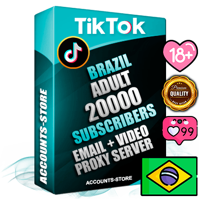 Professional Brazilian PREMIUM TikTok accounts of manual registration and farming for the ADULT niche with high trust history profile photos and videos — fully themed and optimized for ADULT advertising and promotion — 20000 niche-related live active subscribers 2018–2022 registration years Verified Email (included) + Cookie JSON for secure import and login to the account + User Agent + high-quality content filling (profile photo banner and videos). Fully ready for targeted campaigns and ad launches from any country. Perfectly holds ads without bans. Ideal for any earning schemes affiliate promotions and marketing projects. Quality unlimited IPv4 proxy server included.