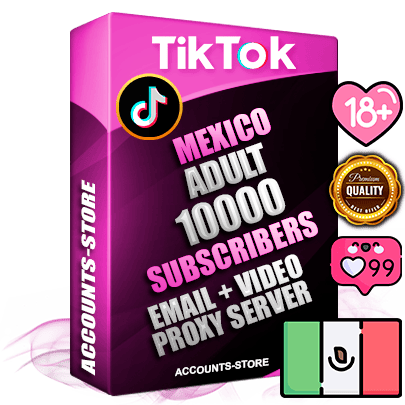 Professional Mexican PREMIUM TikTok accounts of manual registration and farming for the ADULT niche with high trust history profile photos and videos — fully themed and optimized for ADULT advertising and promotion — 10000 niche-related live active subscribers 2018–2022 registration years Verified Email (included) + Cookie JSON for secure import and login to the account + User Agent + high-quality content filling (profile photo banner and videos). Fully ready for targeted campaigns and ad launches from any country. Perfectly holds ads without bans. Ideal for any earning schemes affiliate promotions and marketing projects. Quality unlimited IPv4 proxy server included. Professional Mexican PREMIUM TikTok accounts of manual registration and farming for the ADULT niche with high trust history profile photos and videos — fully themed and optimized for ADULT advertising and promotion — 10000 niche-related live active subscribers 2018–2022 registration years Verified Email (included) + Cookie JSON for secure import and login to the account + User Agent + high-quality content filling (profile photo banner and videos). Fully ready for targeted campaigns and ad launches from any country. Perfectly holds ads without bans. Ideal for any earning schemes affiliate promotions and marketing projects. Quality unlimited IPv4 proxy server included.