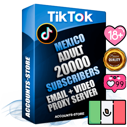 Professional Mexican PREMIUM TikTok accounts of manual registration and farming for the ADULT niche with high trust history profile photos and videos — fully themed and optimized for ADULT advertising and promotion — 20000 niche-related live active subscribers 2018–2022 registration years Verified Email (included) + Cookie JSON for secure import and login to the account + User Agent + high-quality content filling (profile photo banner and videos). Fully ready for targeted campaigns and ad launches from any country. Perfectly holds ads without bans. Ideal for any earning schemes affiliate promotions and marketing projects. Quality unlimited IPv4 proxy server included. Professional Mexican PREMIUM TikTok accounts of manual registration and farming for the ADULT niche with high trust history profile photos and videos — fully themed and optimized for ADULT advertising and promotion — 20000 niche-related live active subscribers 2018–2022 registration years Verified Email (included) + Cookie JSON for secure import and login to the account + User Agent + high-quality content filling (profile photo banner and videos). Fully ready for targeted campaigns and ad launches from any country. Perfectly holds ads without bans. Ideal for any earning schemes affiliate promotions and marketing projects. Quality unlimited IPv4 proxy server included.