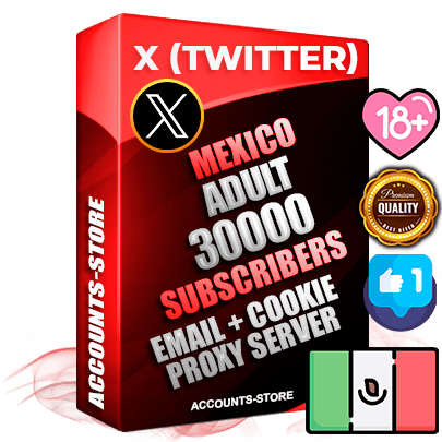 Professional Mexican PREMIUM X (Twitter) accounts of manual registration and farming for the ADULT niche with high trust history photos and tweets — fully themed and optimized for ADULT advertising and promotion — 30000 niche-related live active followers 2009–2014 registration year Verified Email (Included) + Cookie JSON for secure import and login to the account + User Agent + High-quality filling (Photo Header Posts). Fully ready for targeted campaigns and ad launches from any country. Perfectly hold ads without bans. Ideal for any earning schemes affiliate promotions and marketing projects. Quality unlimited IPv4 proxy server included. Professional Mexican PREMIUM X (Twitter) accounts of manual registration and farming for the ADULT niche with high trust history photos and tweets — fully themed and optimized for ADULT advertising and promotion — 30000 niche-related live active followers 2009–2014 registration year Verified Email (Included) + Cookie JSON for secure import and login to the account + User Agent + High-quality filling (Photo Header Posts). Fully ready for targeted campaigns and ad launches from any country. Perfectly hold ads without bans. Ideal for any earning schemes affiliate promotions and marketing projects. Quality unlimited IPv4 proxy server included.