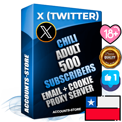 Professional Chilean PREMIUM X (Twitter) accounts of manual registration and farming for the ADULT niche with high trust history photos and tweets — fully themed and optimized for ADULT advertising and promotion — 500 niche-related live active followers 2009–2014 registration year Verified Email (Included) + Cookie JSON for secure import and login to the account + User Agent + High-quality filling (Photo Header Posts). Fully ready for targeted campaigns and ad launches from any country. Perfectly hold ads without bans. Ideal for any earning schemes affiliate promotions and marketing projects. Quality unlimited IPv4 proxy server included.
