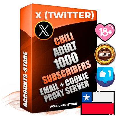 Professional Chilean PREMIUM X (Twitter) accounts of manual registration and farming for the ADULT niche with high trust history photos and tweets — fully themed and optimized for ADULT advertising and promotion — 1000 niche-related live active followers 2009–2014 registration year Verified Email (Included) + Cookie JSON for secure import and login to the account + User Agent + High-quality filling (Photo Header Posts). Fully ready for targeted campaigns and ad launches from any country. Perfectly hold ads without bans. Ideal for any earning schemes affiliate promotions and marketing projects. Quality unlimited IPv4 proxy server included. Professional Chilean PREMIUM X (Twitter) accounts of manual registration and farming for the ADULT niche with high trust history photos and tweets — fully themed and optimized for ADULT advertising and promotion — 1000 niche-related live active followers 2009–2014 registration year Verified Email (Included) + Cookie JSON for secure import and login to the account + User Agent + High-quality filling (Photo Header Posts). Fully ready for targeted campaigns and ad launches from any country. Perfectly hold ads without bans. Ideal for any earning schemes affiliate promotions and marketing projects. Quality unlimited IPv4 proxy server included.