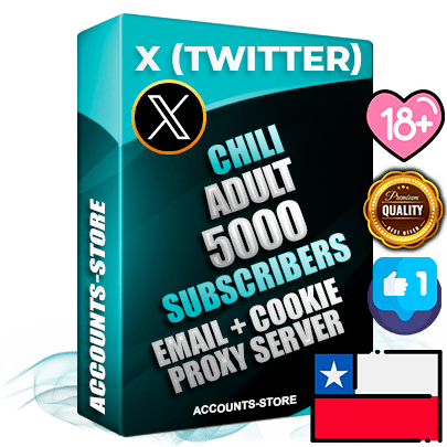 Professional Chilean PREMIUM X (Twitter) accounts of manual registration and farming for the ADULT niche with high trust history photos and tweets — fully themed and optimized for ADULT advertising and promotion — 5000 niche-related live active followers 2009–2014 registration year Verified Email (Included) + Cookie JSON for secure import and login to the account + User Agent + High-quality filling (Photo Header Posts). Fully ready for targeted campaigns and ad launches from any country. Perfectly hold ads without bans. Ideal for any earning schemes affiliate promotions and marketing projects. Quality unlimited IPv4 proxy server included. Professional Chilean PREMIUM X (Twitter) accounts of manual registration and farming for the ADULT niche with high trust history photos and tweets — fully themed and optimized for ADULT advertising and promotion — 5000 niche-related live active followers 2009–2014 registration year Verified Email (Included) + Cookie JSON for secure import and login to the account + User Agent + High-quality filling (Photo Header Posts). Fully ready for targeted campaigns and ad launches from any country. Perfectly hold ads without bans. Ideal for any earning schemes affiliate promotions and marketing projects. Quality unlimited IPv4 proxy server included.