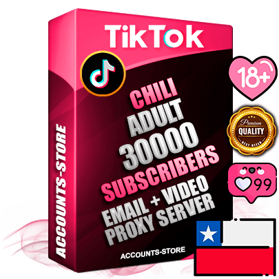 Professional Chilean PREMIUM TikTok accounts of manual registration and farming for the ADULT niche with high trust history profile photos and videos — fully themed and optimized for ADULT advertising and promotion — 30000 niche-related live active subscribers 2018–2022 registration years Verified Email (included) + Cookie JSON for secure import and login to the account + User Agent + high-quality content filling (profile photo banner and videos). Fully ready for targeted campaigns and ad launches from any country. Perfectly holds ads without bans. Ideal for any earning schemes affiliate promotions and marketing projects. Quality unlimited IPv4 proxy server included. Professional Chilean PREMIUM TikTok accounts of manual registration and farming for the ADULT niche with high trust history profile photos and videos — fully themed and optimized for ADULT advertising and promotion — 30000 niche-related live active subscribers 2018–2022 registration years Verified Email (included) + Cookie JSON for secure import and login to the account + User Agent + high-quality content filling (profile photo banner and videos). Fully ready for targeted campaigns and ad launches from any country. Perfectly holds ads without bans. Ideal for any earning schemes affiliate promotions and marketing projects. Quality unlimited IPv4 proxy server included.