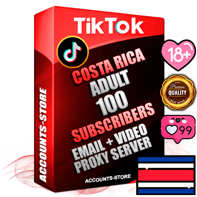 Professional Costa Rican PREMIUM TikTok accounts of manual registration and farming for the ADULT niche with high trust history profile photos and videos — fully themed and optimized for ADULT advertising and promotion — 100 niche-related live active subscribers 2018–2022 registration years Verified Email (included) + Cookie JSON for secure import and login to the account + User Agent + high-quality content filling (profile photo banner and videos). Fully ready for targeted campaigns and ad launches from any country. Perfectly holds ads without bans. Ideal for any earning schemes affiliate promotions and marketing projects. Quality unlimited IPv4 proxy server included.