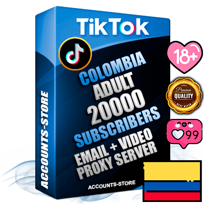 Professional Colombian PREMIUM TikTok accounts of manual registration and farming for the ADULT niche with high trust history profile photos and videos — fully themed and optimized for ADULT advertising and promotion — 20000 niche-related live active subscribers 2018–2022 registration years Verified Email (included) + Cookie JSON for secure import and login to the account + User Agent + high-quality content filling (profile photo banner and videos). Fully ready for targeted campaigns and ad launches from any country. Perfectly holds ads without bans. Ideal for any earning schemes affiliate promotions and marketing projects. Quality unlimited IPv4 proxy server included. Professional Colombian PREMIUM TikTok accounts of manual registration and farming for the ADULT niche with high trust history profile photos and videos — fully themed and optimized for ADULT advertising and promotion — 20000 niche-related live active subscribers 2018–2022 registration years Verified Email (included) + Cookie JSON for secure import and login to the account + User Agent + high-quality content filling (profile photo banner and videos). Fully ready for targeted campaigns and ad launches from any country. Perfectly holds ads without bans. Ideal for any earning schemes affiliate promotions and marketing projects. Quality unlimited IPv4 proxy server included.