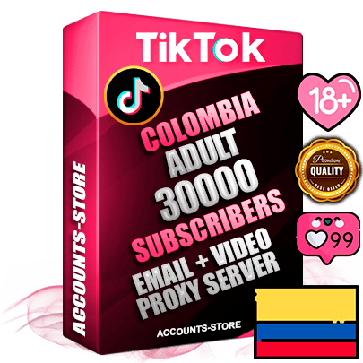 Professional Colombian PREMIUM TikTok accounts of manual registration and farming for the ADULT niche with high trust history profile photos and videos — fully themed and optimized for ADULT advertising and promotion — 30000 niche-related live active subscribers 2018–2022 registration years Verified Email (included) + Cookie JSON for secure import and login to the account + User Agent + high-quality content filling (profile photo banner and videos). Fully ready for targeted campaigns and ad launches from any country. Perfectly holds ads without bans. Ideal for any earning schemes affiliate promotions and marketing projects. Quality unlimited IPv4 proxy server included. Professional Colombian PREMIUM TikTok accounts of manual registration and farming for the ADULT niche with high trust history profile photos and videos — fully themed and optimized for ADULT advertising and promotion — 30000 niche-related live active subscribers 2018–2022 registration years Verified Email (included) + Cookie JSON for secure import and login to the account + User Agent + high-quality content filling (profile photo banner and videos). Fully ready for targeted campaigns and ad launches from any country. Perfectly holds ads without bans. Ideal for any earning schemes affiliate promotions and marketing projects. Quality unlimited IPv4 proxy server included.