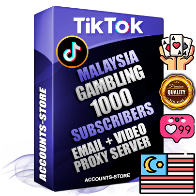 Professional Malaysian PREMIUM TikTok accounts of manual registration and farming for the GAMBLING niche with high trust history profile photos and videos — fully themed and optimized for GAMBLING advertising and promotion — 1000 niche-related live active subscribers 2018–2022 registration years Verified Email (included) + Cookie JSON for secure import and login to the account + User Agent + high-quality content filling (profile photo banner and videos). Fully ready for targeted campaigns and ad launches from any country. Perfectly holds ads without bans. Ideal for any earning schemes affiliate promotions and marketing projects. Quality unlimited IPv4 proxy server included. Professional Malaysian PREMIUM TikTok accounts of manual registration and farming for the GAMBLING niche with high trust history profile photos and videos — fully themed and optimized for GAMBLING advertising and promotion — 1000 niche-related live active subscribers 2018–2022 registration years Verified Email (included) + Cookie JSON for secure import and login to the account + User Agent + high-quality content filling (profile photo banner and videos). Fully ready for targeted campaigns and ad launches from any country. Perfectly holds ads without bans. Ideal for any earning schemes affiliate promotions and marketing projects. Quality unlimited IPv4 proxy server included.