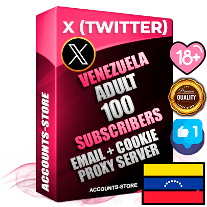 Professional Venezuelan PREMIUM X (Twitter) accounts of manual registration and farming for the ADULT niche with high trust history photos and tweets — fully themed and optimized for ADULT advertising and promotion — 100 niche-related live active followers 2009–2014 registration year Verified Email (Included) + Cookie JSON for secure import and login to the account + User Agent + High-quality filling (Photo Header Posts). Fully ready for targeted campaigns and ad launches from any country. Perfectly hold ads without bans. Ideal for any earning schemes affiliate promotions and marketing projects. Quality unlimited IPv4 proxy server included.