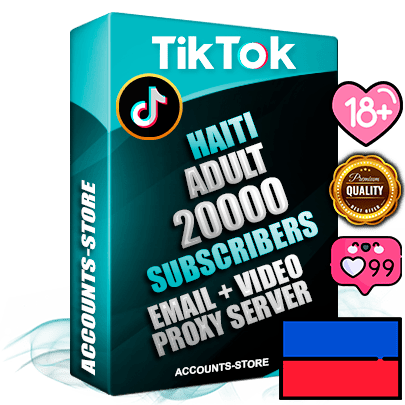 Professional Haitian PREMIUM TikTok accounts of manual registration and farming for the ADULT niche with high trust history profile photos and videos — fully themed and optimized for ADULT advertising and promotion — 20000 niche-related live active subscribers 2018–2022 registration years Verified Email (included) + Cookie JSON for secure import and login to the account + User Agent + high-quality content filling (profile photo banner and videos). Fully ready for targeted campaigns and ad launches from any country. Perfectly holds ads without bans. Ideal for any earning schemes affiliate promotions and marketing projects. Quality unlimited IPv4 proxy server included.