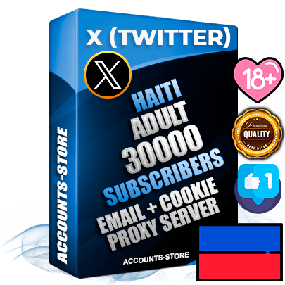 Professional Haitian PREMIUM X (Twitter) accounts of manual registration and farming for the ADULT niche with high trust history photos and tweets — fully themed and optimized for ADULT advertising and promotion — 30000 niche-related live active followers 2009–2014 registration year Verified Email (Included) + Cookie JSON for secure import and login to the account + User Agent + High-quality filling (Photo Header Posts). Fully ready for targeted campaigns and ad launches from any country. Perfectly hold ads without bans. Ideal for any earning schemes affiliate promotions and marketing projects. Quality unlimited IPv4 proxy server included. Professional Haitian PREMIUM X (Twitter) accounts of manual registration and farming for the ADULT niche with high trust history photos and tweets — fully themed and optimized for ADULT advertising and promotion — 30000 niche-related live active followers 2009–2014 registration year Verified Email (Included) + Cookie JSON for secure import and login to the account + User Agent + High-quality filling (Photo Header Posts). Fully ready for targeted campaigns and ad launches from any country. Perfectly hold ads without bans. Ideal for any earning schemes affiliate promotions and marketing projects. Quality unlimited IPv4 proxy server included.