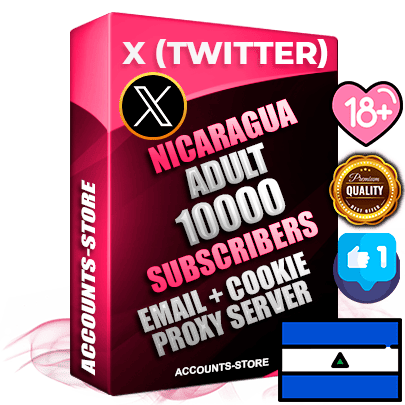 Professional Nicaraguan PREMIUM X (Twitter) accounts of manual registration and farming for the ADULT niche with high trust history photos and tweets — fully themed and optimized for ADULT advertising and promotion — 10000 niche-related live active followers 2009–2014 registration year Verified Email (Included) + Cookie JSON for secure import and login to the account + User Agent + High-quality filling (Photo Header Posts). Fully ready for targeted campaigns and ad launches from any country. Perfectly hold ads without bans. Ideal for any earning schemes affiliate promotions and marketing projects. Quality unlimited IPv4 proxy server included. Professional Nicaraguan PREMIUM X (Twitter) accounts of manual registration and farming for the ADULT niche with high trust history photos and tweets — fully themed and optimized for ADULT advertising and promotion — 10000 niche-related live active followers 2009–2014 registration year Verified Email (Included) + Cookie JSON for secure import and login to the account + User Agent + High-quality filling (Photo Header Posts). Fully ready for targeted campaigns and ad launches from any country. Perfectly hold ads without bans. Ideal for any earning schemes affiliate promotions and marketing projects. Quality unlimited IPv4 proxy server included.