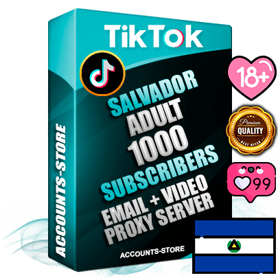 Professional Salvadoran PREMIUM TikTok accounts of manual registration and farming for the ADULT niche with high trust history profile photos and videos — fully themed and optimized for ADULT advertising and promotion — 1000 niche-related live active subscribers 2018–2022 registration years Verified Email (included) + Cookie JSON for secure import and login to the account + User Agent + high-quality content filling (profile photo banner and videos). Fully ready for targeted campaigns and ad launches from any country. Perfectly holds ads without bans. Ideal for any earning schemes affiliate promotions and marketing projects. Quality unlimited IPv4 proxy server included. Professional Salvadoran PREMIUM TikTok accounts of manual registration and farming for the ADULT niche with high trust history profile photos and videos — fully themed and optimized for ADULT advertising and promotion — 1000 niche-related live active subscribers 2018–2022 registration years Verified Email (included) + Cookie JSON for secure import and login to the account + User Agent + high-quality content filling (profile photo banner and videos). Fully ready for targeted campaigns and ad launches from any country. Perfectly holds ads without bans. Ideal for any earning schemes affiliate promotions and marketing projects. Quality unlimited IPv4 proxy server included.