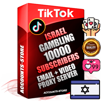 Professional Israeli PREMIUM TikTok accounts of manual registration and farming for the GAMBLING niche with high trust history profile photos and videos — fully themed and optimized for GAMBLING advertising and promotion — 10000 niche-related live active subscribers 2018–2022 registration years Verified Email (included) + Cookie JSON for secure import and login to the account + User Agent + high-quality content filling (profile photo banner and videos). Fully ready for targeted campaigns and ad launches from any country. Perfectly holds ads without bans. Ideal for any earning schemes affiliate promotions and marketing projects. Quality unlimited IPv4 proxy server included. Professional Israeli PREMIUM TikTok accounts of manual registration and farming for the GAMBLING niche with high trust history profile photos and videos — fully themed and optimized for GAMBLING advertising and promotion — 10000 niche-related live active subscribers 2018–2022 registration years Verified Email (included) + Cookie JSON for secure import and login to the account + User Agent + high-quality content filling (profile photo banner and videos). Fully ready for targeted campaigns and ad launches from any country. Perfectly holds ads without bans. Ideal for any earning schemes affiliate promotions and marketing projects. Quality unlimited IPv4 proxy server included.