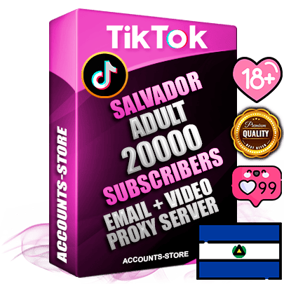 Professional Salvadoran PREMIUM TikTok accounts of manual registration and farming for the ADULT niche with high trust history profile photos and videos — fully themed and optimized for ADULT advertising and promotion — 20000 niche-related live active subscribers 2018–2022 registration years Verified Email (included) + Cookie JSON for secure import and login to the account + User Agent + high-quality content filling (profile photo banner and videos). Fully ready for targeted campaigns and ad launches from any country. Perfectly holds ads without bans. Ideal for any earning schemes affiliate promotions and marketing projects. Quality unlimited IPv4 proxy server included. Professional Salvadoran PREMIUM TikTok accounts of manual registration and farming for the ADULT niche with high trust history profile photos and videos — fully themed and optimized for ADULT advertising and promotion — 20000 niche-related live active subscribers 2018–2022 registration years Verified Email (included) + Cookie JSON for secure import and login to the account + User Agent + high-quality content filling (profile photo banner and videos). Fully ready for targeted campaigns and ad launches from any country. Perfectly holds ads without bans. Ideal for any earning schemes affiliate promotions and marketing projects. Quality unlimited IPv4 proxy server included.