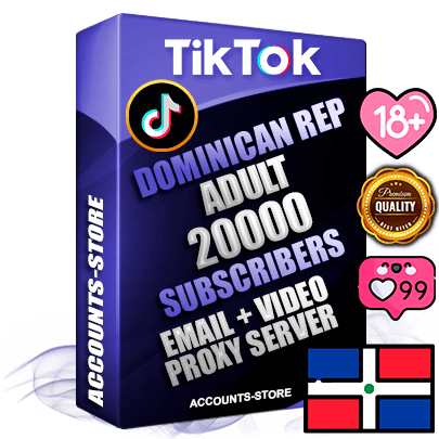 Professional Dominican PREMIUM TikTok accounts of manual registration and farming for the ADULT niche with high trust history profile photos and videos — fully themed and optimized for ADULT advertising and promotion — 20000 niche-related live active subscribers 2018–2022 registration years Verified Email (included) + Cookie JSON for secure import and login to the account + User Agent + high-quality content filling (profile photo banner and videos). Fully ready for targeted campaigns and ad launches from any country. Perfectly holds ads without bans. Ideal for any earning schemes affiliate promotions and marketing projects. Quality unlimited IPv4 proxy server included. Professional Dominican PREMIUM TikTok accounts of manual registration and farming for the ADULT niche with high trust history profile photos and videos — fully themed and optimized for ADULT advertising and promotion — 20000 niche-related live active subscribers 2018–2022 registration years Verified Email (included) + Cookie JSON for secure import and login to the account + User Agent + high-quality content filling (profile photo banner and videos). Fully ready for targeted campaigns and ad launches from any country. Perfectly holds ads without bans. Ideal for any earning schemes affiliate promotions and marketing projects. Quality unlimited IPv4 proxy server included.