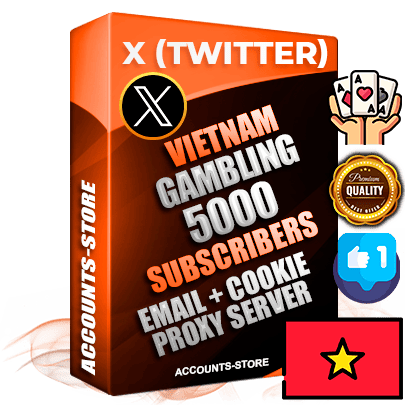 Professional Vietnamese PREMIUM X (Twitter) accounts of manual registration and farming for the GAMBLING niche with high trust history photos and tweets — fully themed and optimized for GAMBLING advertising and promotion — 5000 niche-related live active followers 2009–2014 registration year Verified Email (Included) + Cookie JSON for secure import and login to the account + User Agent + High-quality filling (Photo Header Posts). Fully ready for targeted campaigns and ad launches from any country. Perfectly hold ads without bans. Ideal for any earning schemes affiliate promotions and marketing projects. Quality unlimited IPv4 proxy server included. Professional Vietnamese PREMIUM X (Twitter) accounts of manual registration and farming for the GAMBLING niche with high trust history photos and tweets — fully themed and optimized for GAMBLING advertising and promotion — 5000 niche-related live active followers 2009–2014 registration year Verified Email (Included) + Cookie JSON for secure import and login to the account + User Agent + High-quality filling (Photo Header Posts). Fully ready for targeted campaigns and ad launches from any country. Perfectly hold ads without bans. Ideal for any earning schemes affiliate promotions and marketing projects. Quality unlimited IPv4 proxy server included.
