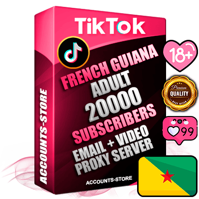 Professional Guiana PREMIUM TikTok accounts of manual registration and farming for the ADULT niche with high trust history profile photos and videos — fully themed and optimized for ADULT advertising and promotion — 20000 niche-related live active subscribers 2018–2022 registration years Verified Email (included) + Cookie JSON for secure import and login to the account + User Agent + high-quality content filling (profile photo banner and videos). Fully ready for targeted campaigns and ad launches from any country. Perfectly holds ads without bans. Ideal for any earning schemes affiliate promotions and marketing projects. Quality unlimited IPv4 proxy server included. Professional Guiana PREMIUM TikTok accounts of manual registration and farming for the ADULT niche with high trust history profile photos and videos — fully themed and optimized for ADULT advertising and promotion — 20000 niche-related live active subscribers 2018–2022 registration years Verified Email (included) + Cookie JSON for secure import and login to the account + User Agent + high-quality content filling (profile photo banner and videos). Fully ready for targeted campaigns and ad launches from any country. Perfectly holds ads without bans. Ideal for any earning schemes affiliate promotions and marketing projects. Quality unlimited IPv4 proxy server included.