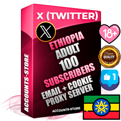 Professional Ethiopian PREMIUM X (Twitter) accounts of manual registration and farming for the ADULT niche with high trust history photos and tweets — fully themed and optimized for ADULT advertising and promotion — 100 niche-related live active followers 2009–2014 registration year Verified Email (Included) + Cookie JSON for secure import and login to the account + User Agent + High-quality filling (Photo Header Posts). Fully ready for targeted campaigns and ad launches from any country. Perfectly hold ads without bans. Ideal for any earning schemes affiliate promotions and marketing projects. Quality unlimited IPv4 proxy server included. Professional Ethiopian PREMIUM X (Twitter) accounts of manual registration and farming for the ADULT niche with high trust history photos and tweets — fully themed and optimized for ADULT advertising and promotion — 100 niche-related live active followers 2009–2014 registration year Verified Email (Included) + Cookie JSON for secure import and login to the account + User Agent + High-quality filling (Photo Header Posts). Fully ready for targeted campaigns and ad launches from any country. Perfectly hold ads without bans. Ideal for any earning schemes affiliate promotions and marketing projects. Quality unlimited IPv4 proxy server included.