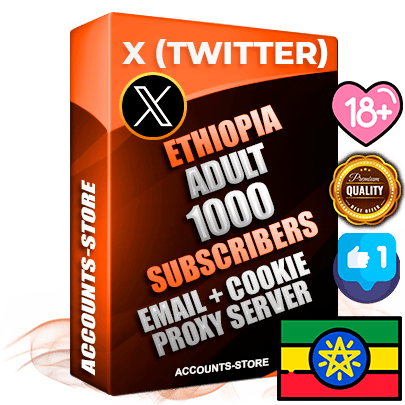 Professional Ethiopian PREMIUM X (Twitter) accounts of manual registration and farming for the ADULT niche with high trust history photos and tweets — fully themed and optimized for ADULT advertising and promotion — 1000 niche-related live active followers 2009–2014 registration year Verified Email (Included) + Cookie JSON for secure import and login to the account + User Agent + High-quality filling (Photo Header Posts). Fully ready for targeted campaigns and ad launches from any country. Perfectly hold ads without bans. Ideal for any earning schemes affiliate promotions and marketing projects. Quality unlimited IPv4 proxy server included. Professional Ethiopian PREMIUM X (Twitter) accounts of manual registration and farming for the ADULT niche with high trust history photos and tweets — fully themed and optimized for ADULT advertising and promotion — 1000 niche-related live active followers 2009–2014 registration year Verified Email (Included) + Cookie JSON for secure import and login to the account + User Agent + High-quality filling (Photo Header Posts). Fully ready for targeted campaigns and ad launches from any country. Perfectly hold ads without bans. Ideal for any earning schemes affiliate promotions and marketing projects. Quality unlimited IPv4 proxy server included.