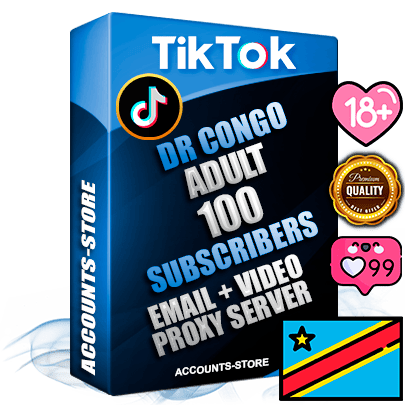 Professional DR Congo PREMIUM TikTok accounts of manual registration and farming for the ADULT niche with high trust history profile photos and videos — fully themed and optimized for ADULT advertising and promotion — 100 niche-related live active subscribers 2018–2022 registration years Verified Email (included) + Cookie JSON for secure import and login to the account + User Agent + high-quality content filling (profile photo banner and videos). Fully ready for targeted campaigns and ad launches from any country. Perfectly holds ads without bans. Ideal for any earning schemes affiliate promotions and marketing projects. Quality unlimited IPv4 proxy server included.