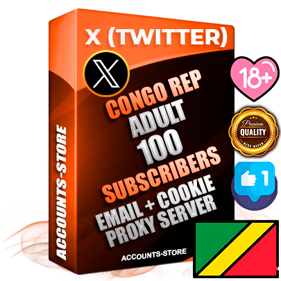 Professional Congo Rep PREMIUM X (Twitter) accounts of manual registration and farming for the ADULT niche with high trust history photos and tweets — fully themed and optimized for ADULT advertising and promotion — 100 niche-related live active followers 2009–2014 registration year Verified Email (Included) + Cookie JSON for secure import and login to the account + User Agent + High-quality filling (Photo Header Posts). Fully ready for targeted campaigns and ad launches from any country. Perfectly hold ads without bans. Ideal for any earning schemes affiliate promotions and marketing projects. Quality unlimited IPv4 proxy server included. Professional Congo Rep PREMIUM X (Twitter) accounts of manual registration and farming for the ADULT niche with high trust history photos and tweets — fully themed and optimized for ADULT advertising and promotion — 100 niche-related live active followers 2009–2014 registration year Verified Email (Included) + Cookie JSON for secure import and login to the account + User Agent + High-quality filling (Photo Header Posts). Fully ready for targeted campaigns and ad launches from any country. Perfectly hold ads without bans. Ideal for any earning schemes affiliate promotions and marketing projects. Quality unlimited IPv4 proxy server included.
