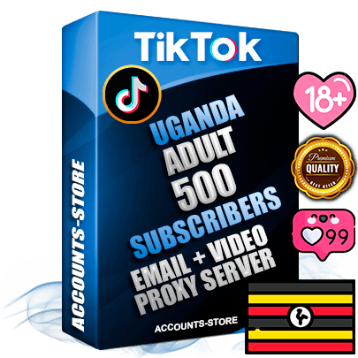 Professional Ugandan PREMIUM TikTok accounts of manual registration and farming for the ADULT niche with high trust history profile photos and videos — fully themed and optimized for ADULT advertising and promotion — 500 niche-related live active subscribers 2018–2022 registration years Verified Email (included) + Cookie JSON for secure import and login to the account + User Agent + high-quality content filling (profile photo banner and videos). Fully ready for targeted campaigns and ad launches from any country. Perfectly holds ads without bans. Ideal for any earning schemes affiliate promotions and marketing projects. Quality unlimited IPv4 proxy server included. Professional Ugandan PREMIUM TikTok accounts of manual registration and farming for the ADULT niche with high trust history profile photos and videos — fully themed and optimized for ADULT advertising and promotion — 500 niche-related live active subscribers 2018–2022 registration years Verified Email (included) + Cookie JSON for secure import and login to the account + User Agent + high-quality content filling (profile photo banner and videos). Fully ready for targeted campaigns and ad launches from any country. Perfectly holds ads without bans. Ideal for any earning schemes affiliate promotions and marketing projects. Quality unlimited IPv4 proxy server included.