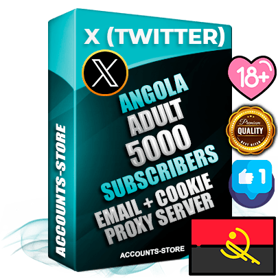 Professional Angolan PREMIUM X (Twitter) accounts of manual registration and farming for the ADULT niche with high trust history photos and tweets — fully themed and optimized for ADULT advertising and promotion — 5000 niche-related live active followers 2009–2014 registration year Verified Email (Included) + Cookie JSON for secure import and login to the account + User Agent + High-quality filling (Photo Header Posts). Fully ready for targeted campaigns and ad launches from any country. Perfectly hold ads without bans. Ideal for any earning schemes affiliate promotions and marketing projects. Quality unlimited IPv4 proxy server included. Professional Angolan PREMIUM X (Twitter) accounts of manual registration and farming for the ADULT niche with high trust history photos and tweets — fully themed and optimized for ADULT advertising and promotion — 5000 niche-related live active followers 2009–2014 registration year Verified Email (Included) + Cookie JSON for secure import and login to the account + User Agent + High-quality filling (Photo Header Posts). Fully ready for targeted campaigns and ad launches from any country. Perfectly hold ads without bans. Ideal for any earning schemes affiliate promotions and marketing projects. Quality unlimited IPv4 proxy server included.