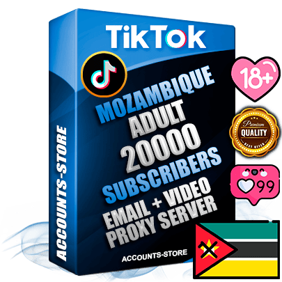 Professional Mozambican PREMIUM TikTok accounts of manual registration and farming for the ADULT niche with high trust history profile photos and videos — fully themed and optimized for ADULT advertising and promotion — 20000 niche-related live active subscribers 2018–2022 registration years Verified Email (included) + Cookie JSON for secure import and login to the account + User Agent + high-quality content filling (profile photo banner and videos). Fully ready for targeted campaigns and ad launches from any country. Perfectly holds ads without bans. Ideal for any earning schemes affiliate promotions and marketing projects. Quality unlimited IPv4 proxy server included.