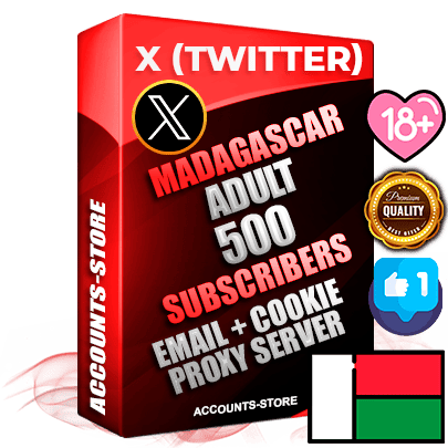 Professional Madagascar PREMIUM X (Twitter) accounts of manual registration and farming for the ADULT niche with high trust history photos and tweets — fully themed and optimized for ADULT advertising and promotion — 500 niche-related live active followers 2009–2014 registration year Verified Email (Included) + Cookie JSON for secure import and login to the account + User Agent + High-quality filling (Photo Header Posts). Fully ready for targeted campaigns and ad launches from any country. Perfectly hold ads without bans. Ideal for any earning schemes affiliate promotions and marketing projects. Quality unlimited IPv4 proxy server included. Professional Madagascar PREMIUM X (Twitter) accounts of manual registration and farming for the ADULT niche with high trust history photos and tweets — fully themed and optimized for ADULT advertising and promotion — 500 niche-related live active followers 2009–2014 registration year Verified Email (Included) + Cookie JSON for secure import and login to the account + User Agent + High-quality filling (Photo Header Posts). Fully ready for targeted campaigns and ad launches from any country. Perfectly hold ads without bans. Ideal for any earning schemes affiliate promotions and marketing projects. Quality unlimited IPv4 proxy server included.