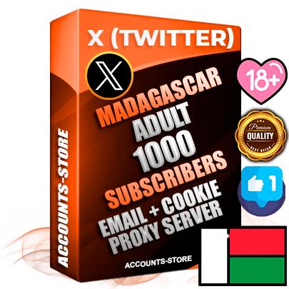 Professional Madagascar PREMIUM X (Twitter) accounts of manual registration and farming for the ADULT niche with high trust history photos and tweets — fully themed and optimized for ADULT advertising and promotion — 1000 niche-related live active followers 2009–2014 registration year Verified Email (Included) + Cookie JSON for secure import and login to the account + User Agent + High-quality filling (Photo Header Posts). Fully ready for targeted campaigns and ad launches from any country. Perfectly hold ads without bans. Ideal for any earning schemes affiliate promotions and marketing projects. Quality unlimited IPv4 proxy server included. Professional Madagascar PREMIUM X (Twitter) accounts of manual registration and farming for the ADULT niche with high trust history photos and tweets — fully themed and optimized for ADULT advertising and promotion — 1000 niche-related live active followers 2009–2014 registration year Verified Email (Included) + Cookie JSON for secure import and login to the account + User Agent + High-quality filling (Photo Header Posts). Fully ready for targeted campaigns and ad launches from any country. Perfectly hold ads without bans. Ideal for any earning schemes affiliate promotions and marketing projects. Quality unlimited IPv4 proxy server included.