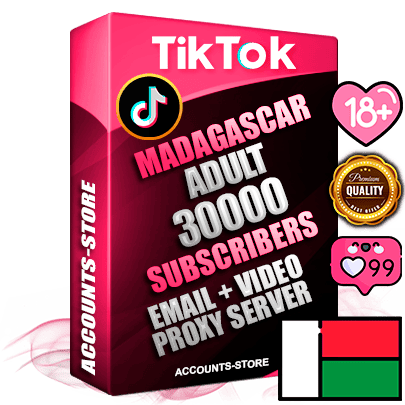 Professional Madagascar PREMIUM TikTok accounts of manual registration and farming for the ADULT niche with high trust history profile photos and videos — fully themed and optimized for ADULT advertising and promotion — 30000 niche-related live active subscribers 2018–2022 registration years Verified Email (included) + Cookie JSON for secure import and login to the account + User Agent + high-quality content filling (profile photo banner and videos). Fully ready for targeted campaigns and ad launches from any country. Perfectly holds ads without bans. Ideal for any earning schemes affiliate promotions and marketing projects. Quality unlimited IPv4 proxy server included. Professional Madagascar PREMIUM TikTok accounts of manual registration and farming for the ADULT niche with high trust history profile photos and videos — fully themed and optimized for ADULT advertising and promotion — 30000 niche-related live active subscribers 2018–2022 registration years Verified Email (included) + Cookie JSON for secure import and login to the account + User Agent + high-quality content filling (profile photo banner and videos). Fully ready for targeted campaigns and ad launches from any country. Perfectly holds ads without bans. Ideal for any earning schemes affiliate promotions and marketing projects. Quality unlimited IPv4 proxy server included.