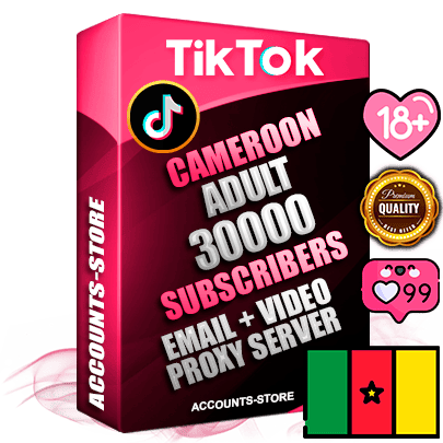 Professional Cameroonian PREMIUM TikTok accounts of manual registration and farming for the ADULT niche with high trust history profile photos and videos — fully themed and optimized for ADULT advertising and promotion — 30000 niche-related live active subscribers 2018–2022 registration years Verified Email (included) + Cookie JSON for secure import and login to the account + User Agent + high-quality content filling (profile photo banner and videos). Fully ready for targeted campaigns and ad launches from any country. Perfectly holds ads without bans. Ideal for any earning schemes affiliate promotions and marketing projects. Quality unlimited IPv4 proxy server included.