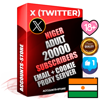 Professional Nigerien PREMIUM X (Twitter) accounts of manual registration and farming for the ADULT niche with high trust history photos and tweets — fully themed and optimized for ADULT advertising and promotion — 20000 niche-related live active followers 2009–2014 registration year Verified Email (Included) + Cookie JSON for secure import and login to the account + User Agent + High-quality filling (Photo Header Posts). Fully ready for targeted campaigns and ad launches from any country. Perfectly hold ads without bans. Ideal for any earning schemes affiliate promotions and marketing projects. Quality unlimited IPv4 proxy server included. Professional Nigerien PREMIUM X (Twitter) accounts of manual registration and farming for the ADULT niche with high trust history photos and tweets — fully themed and optimized for ADULT advertising and promotion — 20000 niche-related live active followers 2009–2014 registration year Verified Email (Included) + Cookie JSON for secure import and login to the account + User Agent + High-quality filling (Photo Header Posts). Fully ready for targeted campaigns and ad launches from any country. Perfectly hold ads without bans. Ideal for any earning schemes affiliate promotions and marketing projects. Quality unlimited IPv4 proxy server included.