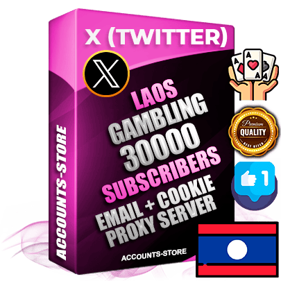 Professional Laotian PREMIUM X (Twitter) accounts of manual registration and farming for the GAMBLING niche with high trust history photos and tweets — fully themed and optimized for GAMBLING advertising and promotion — 30000 niche-related live active followers 2009–2014 registration year Verified Email (Included) + Cookie JSON for secure import and login to the account + User Agent + High-quality filling (Photo Header Posts). Fully ready for targeted campaigns and ad launches from any country. Perfectly hold ads without bans. Ideal for any earning schemes affiliate promotions and marketing projects. Quality unlimited IPv4 proxy server included. Professional Laotian PREMIUM X (Twitter) accounts of manual registration and farming for the GAMBLING niche with high trust history photos and tweets — fully themed and optimized for GAMBLING advertising and promotion — 30000 niche-related live active followers 2009–2014 registration year Verified Email (Included) + Cookie JSON for secure import and login to the account + User Agent + High-quality filling (Photo Header Posts). Fully ready for targeted campaigns and ad launches from any country. Perfectly hold ads without bans. Ideal for any earning schemes affiliate promotions and marketing projects. Quality unlimited IPv4 proxy server included.