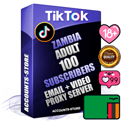 Professional Zambian PREMIUM TikTok accounts of manual registration and farming for the ADULT niche with high trust history profile photos and videos — fully themed and optimized for ADULT advertising and promotion — 100 niche-related live active subscribers 2018–2022 registration years Verified Email (included) + Cookie JSON for secure import and login to the account + User Agent + high-quality content filling (profile photo banner and videos). Fully ready for targeted campaigns and ad launches from any country. Perfectly holds ads without bans. Ideal for any earning schemes affiliate promotions and marketing projects. Quality unlimited IPv4 proxy server included.