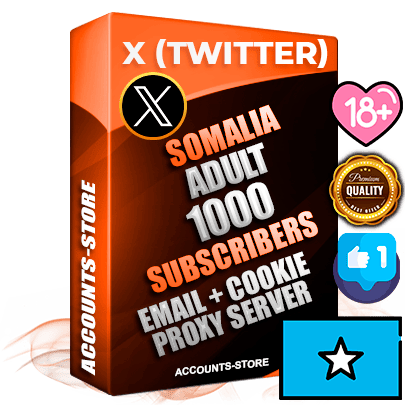 Professional Somali PREMIUM X (Twitter) accounts of manual registration and farming for the ADULT niche with high trust history photos and tweets — fully themed and optimized for ADULT advertising and promotion — 1000 niche-related live active followers 2009–2014 registration year Verified Email (Included) + Cookie JSON for secure import and login to the account + User Agent + High-quality filling (Photo Header Posts). Fully ready for targeted campaigns and ad launches from any country. Perfectly hold ads without bans. Ideal for any earning schemes affiliate promotions and marketing projects. Quality unlimited IPv4 proxy server included.