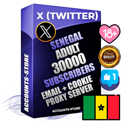 Professional Senegalese PREMIUM X (Twitter) accounts of manual registration and farming for the ADULT niche with high trust history photos and tweets — fully themed and optimized for ADULT advertising and promotion — 30000 niche-related live active followers 2009–2014 registration year Verified Email (Included) + Cookie JSON for secure import and login to the account + User Agent + High-quality filling (Photo Header Posts). Fully ready for targeted campaigns and ad launches from any country. Perfectly hold ads without bans. Ideal for any earning schemes affiliate promotions and marketing projects. Quality unlimited IPv4 proxy server included. Professional Senegalese PREMIUM X (Twitter) accounts of manual registration and farming for the ADULT niche with high trust history photos and tweets — fully themed and optimized for ADULT advertising and promotion — 30000 niche-related live active followers 2009–2014 registration year Verified Email (Included) + Cookie JSON for secure import and login to the account + User Agent + High-quality filling (Photo Header Posts). Fully ready for targeted campaigns and ad launches from any country. Perfectly hold ads without bans. Ideal for any earning schemes affiliate promotions and marketing projects. Quality unlimited IPv4 proxy server included.