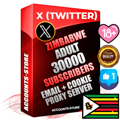 Professional Zimbabwean PREMIUM X (Twitter) accounts of manual registration and farming for the ADULT niche with high trust history photos and tweets — fully themed and optimized for ADULT advertising and promotion — 30000 niche-related live active followers 2009–2014 registration year Verified Email (Included) + Cookie JSON for secure import and login to the account + User Agent + High-quality filling (Photo Header Posts). Fully ready for targeted campaigns and ad launches from any country. Perfectly hold ads without bans. Ideal for any earning schemes affiliate promotions and marketing projects. Quality unlimited IPv4 proxy server included.