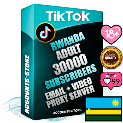 Professional Rwandan PREMIUM TikTok accounts of manual registration and farming for the ADULT niche with high trust history profile photos and videos — fully themed and optimized for ADULT advertising and promotion — 30000 niche-related live active subscribers 2018–2022 registration years Verified Email (included) + Cookie JSON for secure import and login to the account + User Agent + high-quality content filling (profile photo banner and videos). Fully ready for targeted campaigns and ad launches from any country. Perfectly holds ads without bans. Ideal for any earning schemes affiliate promotions and marketing projects. Quality unlimited IPv4 proxy server included. Professional Rwandan PREMIUM TikTok accounts of manual registration and farming for the ADULT niche with high trust history profile photos and videos — fully themed and optimized for ADULT advertising and promotion — 30000 niche-related live active subscribers 2018–2022 registration years Verified Email (included) + Cookie JSON for secure import and login to the account + User Agent + high-quality content filling (profile photo banner and videos). Fully ready for targeted campaigns and ad launches from any country. Perfectly holds ads without bans. Ideal for any earning schemes affiliate promotions and marketing projects. Quality unlimited IPv4 proxy server included.