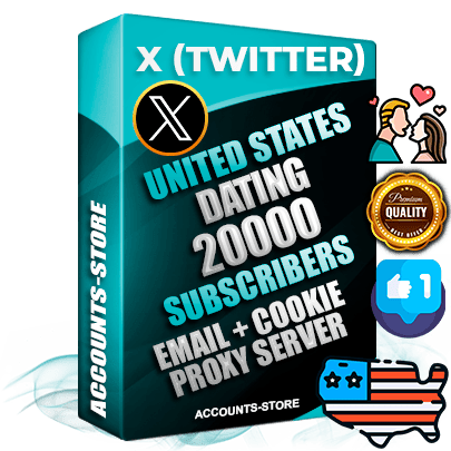 Professional American PREMIUM X (Twitter) accounts of manual registration and farming for the DATING niche with high trust history photos and tweets — fully themed and optimized for DATING advertising and promotion — 20000 niche-related live active followers 2009–2014 registration year Verified Email (Included) + Cookie JSON for secure import and login to the account + User Agent + High-quality filling (Photo Header Posts). Fully ready for targeted campaigns and ad launches from any country. Perfectly hold ads without bans. Ideal for any earning schemes affiliate promotions and marketing projects. Quality unlimited IPv4 proxy server included.