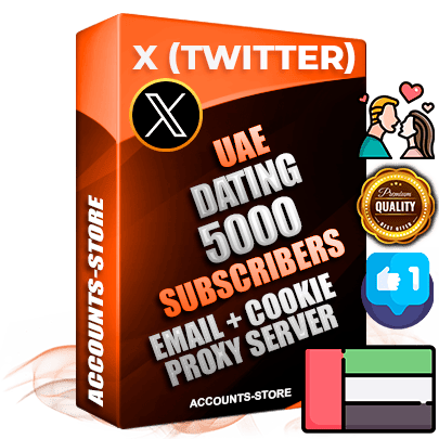 Professional UAE PREMIUM X (Twitter) accounts of manual registration and farming for the DATING niche with high trust history photos and tweets — fully themed and optimized for DATING advertising and promotion — 5000 niche-related live active followers 2009–2014 registration year Verified Email (Included) + Cookie JSON for secure import and login to the account + User Agent + High-quality filling (Photo Header Posts). Fully ready for targeted campaigns and ad launches from any country. Perfectly hold ads without bans. Ideal for any earning schemes affiliate promotions and marketing projects. Quality unlimited IPv4 proxy server included.