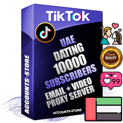 Professional UAE PREMIUM TikTok accounts of manual registration and farming for the DATING niche with high trust history profile photos and videos — fully themed and optimized for DATING advertising and promotion — 10000 niche-related live active subscribers 2018–2022 registration years Verified Email (included) + Cookie JSON for secure import and login to the account + User Agent + high-quality content filling (profile photo banner and videos). Fully ready for targeted campaigns and ad launches from any country. Perfectly holds ads without bans. Ideal for any earning schemes affiliate promotions and marketing projects. Quality unlimited IPv4 proxy server included.
