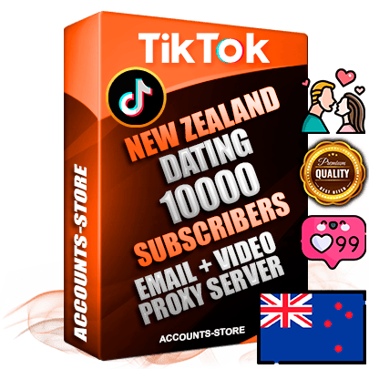 Professional New Zealand PREMIUM TikTok accounts of manual registration and farming for the DATING niche with high trust history profile photos and videos — fully themed and optimized for DATING advertising and promotion — 10000 niche-related live active subscribers 2018–2022 registration years Verified Email (included) + Cookie JSON for secure import and login to the account + User Agent + high-quality content filling (profile photo banner and videos). Fully ready for targeted campaigns and ad launches from any country. Perfectly holds ads without bans. Ideal for any earning schemes affiliate promotions and marketing projects. Quality unlimited IPv4 proxy server included. Professional New Zealand PREMIUM TikTok accounts of manual registration and farming for the DATING niche with high trust history profile photos and videos — fully themed and optimized for DATING advertising and promotion — 10000 niche-related live active subscribers 2018–2022 registration years Verified Email (included) + Cookie JSON for secure import and login to the account + User Agent + high-quality content filling (profile photo banner and videos). Fully ready for targeted campaigns and ad launches from any country. Perfectly holds ads without bans. Ideal for any earning schemes affiliate promotions and marketing projects. Quality unlimited IPv4 proxy server included.