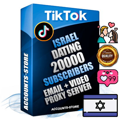 Professional Israeli PREMIUM TikTok accounts of manual registration and farming for the DATING niche with high trust history profile photos and videos — fully themed and optimized for DATING advertising and promotion — 20000 niche-related live active subscribers 2018–2022 registration years Verified Email (included) + Cookie JSON for secure import and login to the account + User Agent + high-quality content filling (profile photo banner and videos). Fully ready for targeted campaigns and ad launches from any country. Perfectly holds ads without bans. Ideal for any earning schemes affiliate promotions and marketing projects. Quality unlimited IPv4 proxy server included. Professional Israeli PREMIUM TikTok accounts of manual registration and farming for the DATING niche with high trust history profile photos and videos — fully themed and optimized for DATING advertising and promotion — 20000 niche-related live active subscribers 2018–2022 registration years Verified Email (included) + Cookie JSON for secure import and login to the account + User Agent + high-quality content filling (profile photo banner and videos). Fully ready for targeted campaigns and ad launches from any country. Perfectly holds ads without bans. Ideal for any earning schemes affiliate promotions and marketing projects. Quality unlimited IPv4 proxy server included.