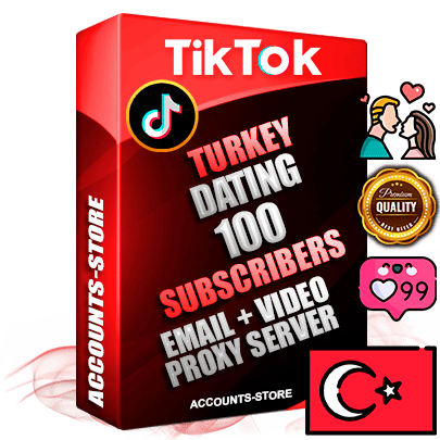 Professional Turkish PREMIUM TikTok accounts of manual registration and farming for the DATING niche with high trust history profile photos and videos — fully themed and optimized for DATING advertising and promotion — 100 niche-related live active subscribers 2018–2022 registration years Verified Email (included) + Cookie JSON for secure import and login to the account + User Agent + high-quality content filling (profile photo banner and videos). Fully ready for targeted campaigns and ad launches from any country. Perfectly holds ads without bans. Ideal for any earning schemes affiliate promotions and marketing projects. Quality unlimited IPv4 proxy server included. Professional Turkish PREMIUM TikTok accounts of manual registration and farming for the DATING niche with high trust history profile photos and videos — fully themed and optimized for DATING advertising and promotion — 100 niche-related live active subscribers 2018–2022 registration years Verified Email (included) + Cookie JSON for secure import and login to the account + User Agent + high-quality content filling (profile photo banner and videos). Fully ready for targeted campaigns and ad launches from any country. Perfectly holds ads without bans. Ideal for any earning schemes affiliate promotions and marketing projects. Quality unlimited IPv4 proxy server included.