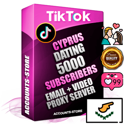 Professional Cyprus PREMIUM TikTok accounts of manual registration and farming for the DATING niche with high trust history profile photos and videos — fully themed and optimized for DATING advertising and promotion — 5000 niche-related live active subscribers 2018–2022 registration years Verified Email (included) + Cookie JSON for secure import and login to the account + User Agent + high-quality content filling (profile photo banner and videos). Fully ready for targeted campaigns and ad launches from any country. Perfectly holds ads without bans. Ideal for any earning schemes affiliate promotions and marketing projects. Quality unlimited IPv4 proxy server included. Professional Cyprus PREMIUM TikTok accounts of manual registration and farming for the DATING niche with high trust history profile photos and videos — fully themed and optimized for DATING advertising and promotion — 5000 niche-related live active subscribers 2018–2022 registration years Verified Email (included) + Cookie JSON for secure import and login to the account + User Agent + high-quality content filling (profile photo banner and videos). Fully ready for targeted campaigns and ad launches from any country. Perfectly holds ads without bans. Ideal for any earning schemes affiliate promotions and marketing projects. Quality unlimited IPv4 proxy server included.