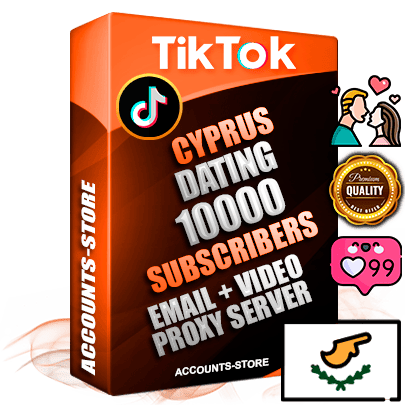 Professional Cyprus PREMIUM TikTok accounts of manual registration and farming for the DATING niche with high trust history profile photos and videos — fully themed and optimized for DATING advertising and promotion — 10000 niche-related live active subscribers 2018–2022 registration years Verified Email (included) + Cookie JSON for secure import and login to the account + User Agent + high-quality content filling (profile photo banner and videos). Fully ready for targeted campaigns and ad launches from any country. Perfectly holds ads without bans. Ideal for any earning schemes affiliate promotions and marketing projects. Quality unlimited IPv4 proxy server included. Professional Cyprus PREMIUM TikTok accounts of manual registration and farming for the DATING niche with high trust history profile photos and videos — fully themed and optimized for DATING advertising and promotion — 10000 niche-related live active subscribers 2018–2022 registration years Verified Email (included) + Cookie JSON for secure import and login to the account + User Agent + high-quality content filling (profile photo banner and videos). Fully ready for targeted campaigns and ad launches from any country. Perfectly holds ads without bans. Ideal for any earning schemes affiliate promotions and marketing projects. Quality unlimited IPv4 proxy server included.